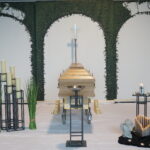 Sarg eckig Pulver 07