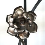 Urne schwarz Gusseisen 14