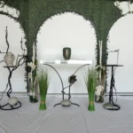 Urne schwarz Gusseisen 4