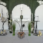 Urne schwarz Gusseisen 5