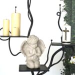 Urne schwarz Gusseisen 9