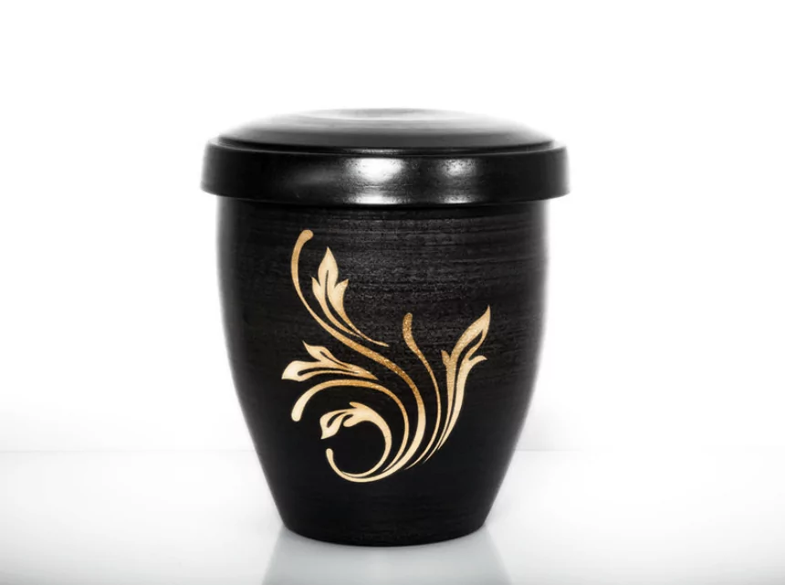 Urnenbestattung Bestattung Ried Urne verziert